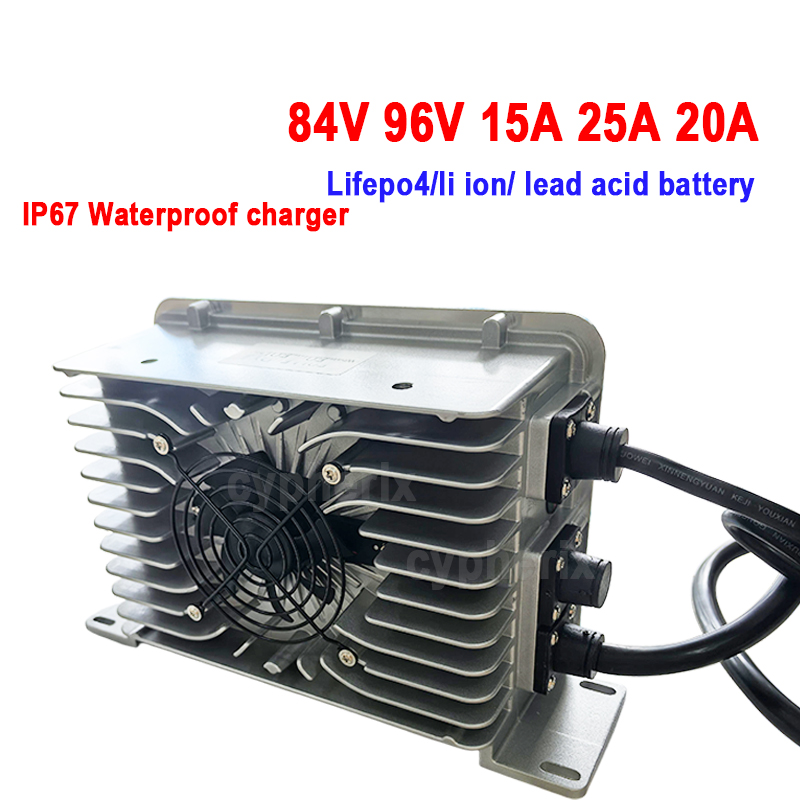 96V 25A 20A 15A 84V IP67 Water - 84V 20A Smart Charger review and price