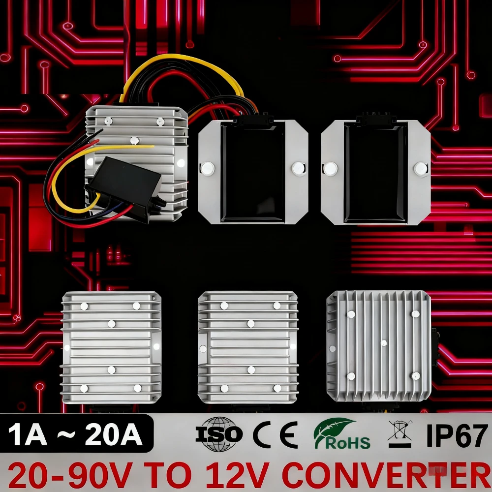 20-90V to 12V 5A 10A 15A 20A D - 72V 15A Fast Charger review and price