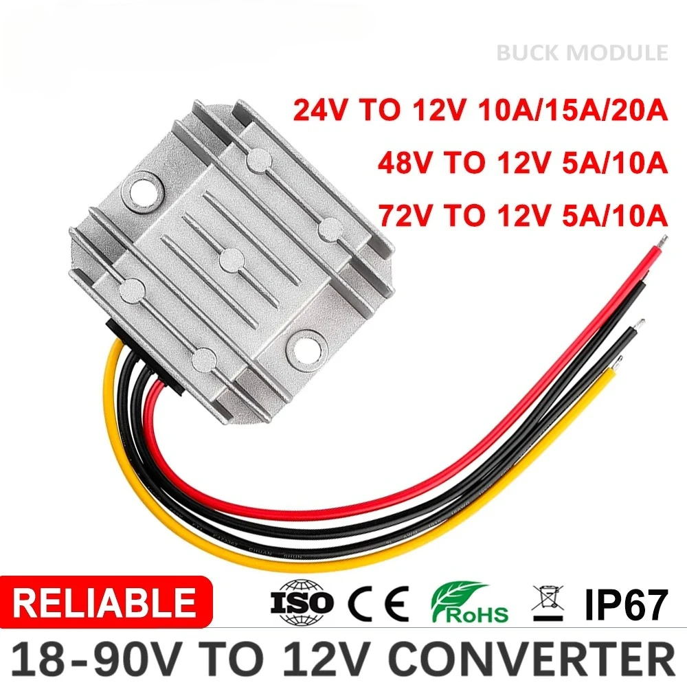 20-90V to 12V 5A 10A 15A 20A D - 72V 15A Fast Charger review and price
