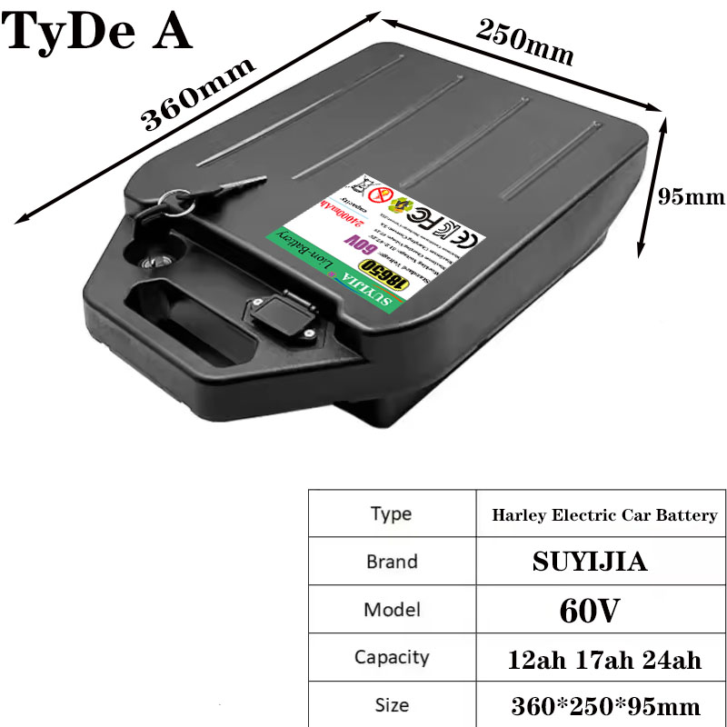 HarleyBatteryCitycocoElectricB - 60V 50Ah Electric Scooter Battery review and price