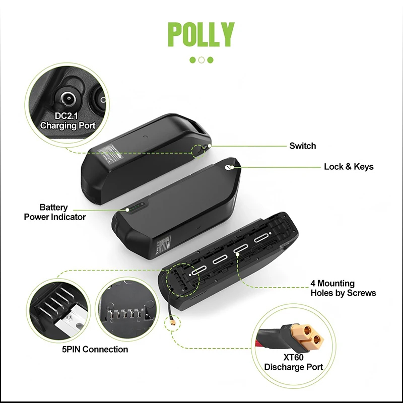 Electric bicycle bike battery  - 72V 50Ah 21700 Lithium Battery review and price