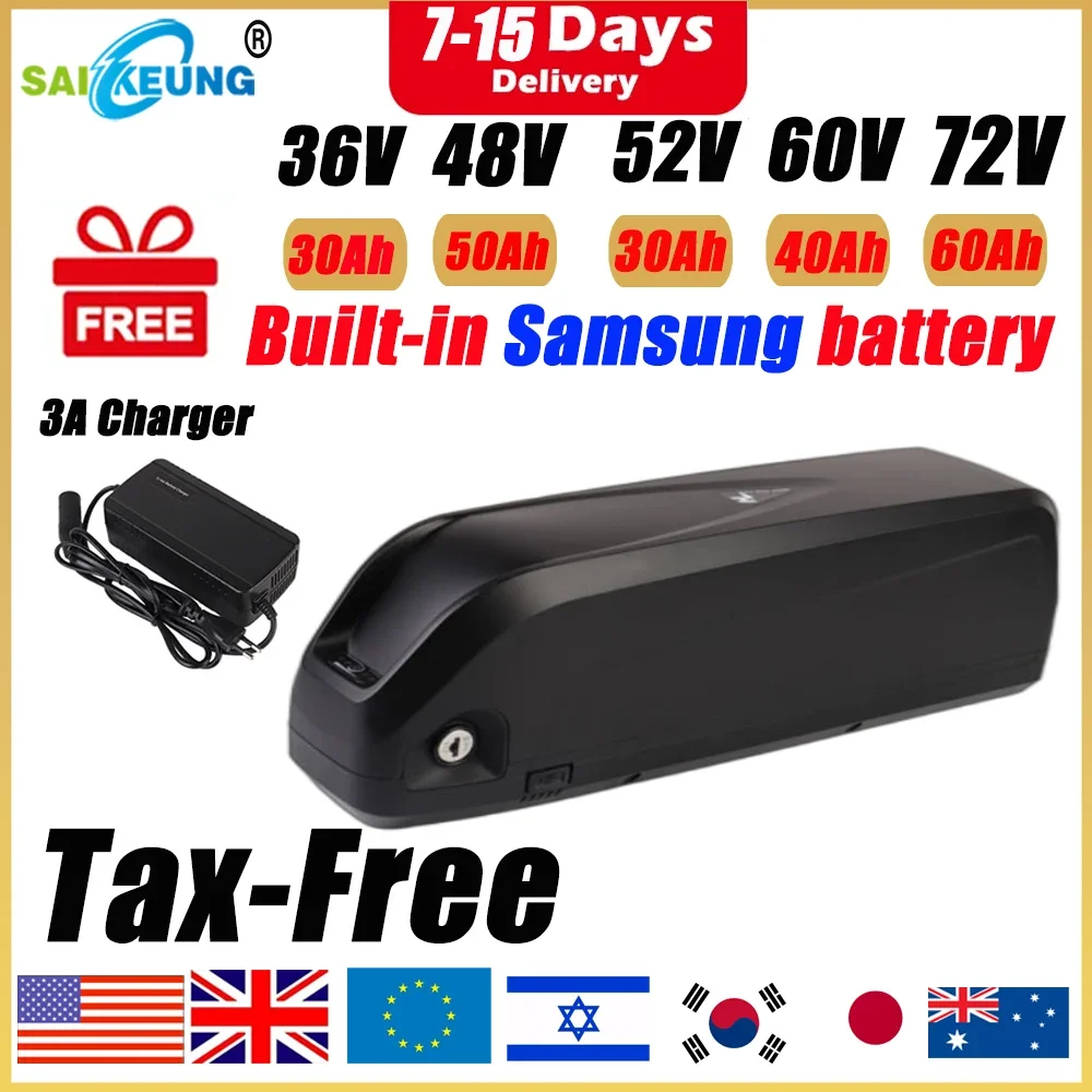 Hailong Polly 48V 52V 60V 36V  - 72V 40Ah Lifepo4 Battery Pack review and price